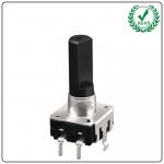 ec12 pc board rotary encoder 5v with Insulated d shaft rohs incremental 24 pos patch dial rotary encoder 360 switch for sale