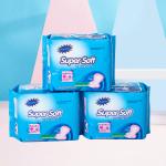 Organic Cotton Leak Proof Core Quick Absorbent Sanitary Napkins For Women With Wings for sale