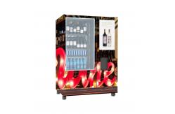 China Credit Card Payment Wine Vending Machine Wifi Support Remote Advertising Function supplier