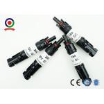Anti - Aging  PV Connectors With Diode Quick Connect For Field Installation for sale