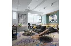 China 100% Polyamide Nylon Printed Carpet Wall To Wall Flame Resistance supplier