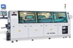 China CE 3P AC220V Wave Soldering Equipment 450mm Conveyor Step Motor Control supplier