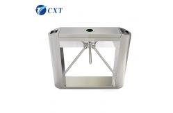 China Stable Tripod Turnstile Gate Convenient With Alarm Prompt Functions supplier