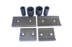 China Rail Lubricating Carbon Fiber Slider Mini For Stenter Mercerzing Machine supplier