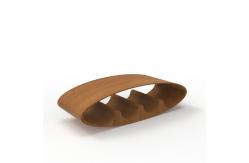 China Displaying Wooden Wine Racks Countertop Wine Bottle Holder Stand supplier