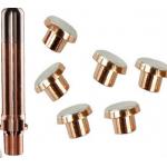CuW85 CuW90 Tungsten Copper Electrical Contacts Arc Erosion Resistance for sale