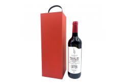 China Customized Size Wine Bottle Gift Boxes ISO9001 Certification supplier