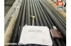China Embedded Finned Tube A179 Base Tube With Aluminum Fins for Cooling Systems supplier