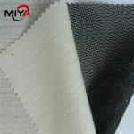 White 40Dx150D Suit Fusible Interlining Fabric for sale