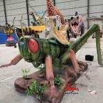 Animatronic Giant Locust Model Adult Age High Density Sponge Material for sale