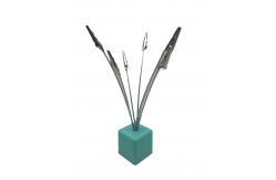 China Single And Multiple Memo Clips Photo Holders Electroplating Technique supplier
