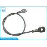 High Tensile Pvc Coated Galvanized 1.5mm Wire Rope Cable Eyelet for sale