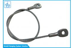 China Custom Machine Swaged Soft Eye 7x7 1.5mm 316 Galvanised Wire Rope Sling supplier