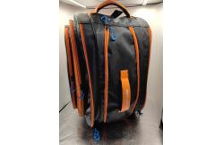 China Full Functional Padel Racket Bag Nylon Material Customized With Shoe Compartment supplier
