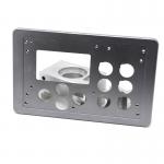 WLL CNC Aluminum Parts High Precision Anodizing Sandblasting Treatment for sale