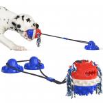 Tug Of War Interactive Pet Toys Teeth Cleaning Dog Chew Toy ODM Bite Resistant for sale