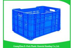 China Economic Stackable Storage Containers , Household  Plastic Stacking Crates Poultry Transport supplier