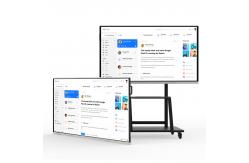 China Multifunction 75 Inch Smart Board Frosted Glass Material For Classroom supplier