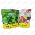 Custom Printing Water Proof Mylar Bag Colored Glossy Biodegradable Food Pouch Resealed Zipper Stand Up Bag With Tear Not for sale