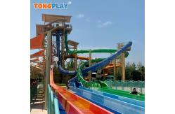 China Small Speaker Fibreglass Water Slides For Children 3-15 Years Old supplier