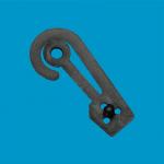 54mm Plastic J Hook Hangers Store Display Plastic Hanging Hook for sale