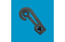 China 54mm Plastic J Hook Hangers Store Display Plastic Hanging Hook supplier
