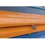 10m Length Windbreak Fence Panels Yellow Windproof Dust Control Steel Plate for sale