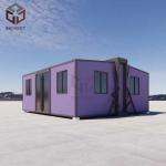 Collapsible Modular Prefab Folding House Container Extension Room for sale