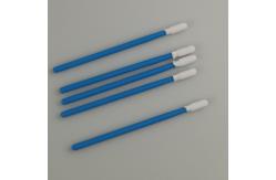 China Short PP Stick Micro Polyester Cleaning Swab 100pcs/Bag For Cleanroom supplier