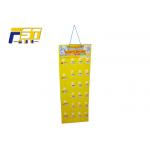 Cardboard Paper Side Wing Display , Light Duty CMYK Printing Wing Rack Display