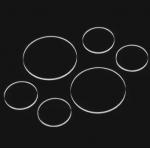 Round Ultra Thin UV Fused Quartz Glass Plate for Lab Research