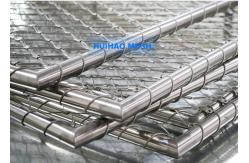 China X - Tend Diamond Flexible Architectural Cable Mesh Fence With Round Tube Frame supplier