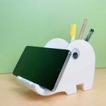 Elephant Shaped Silicone Rubber Mobile Phone Holder Pen Holder for sale