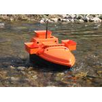 Radio controlled bait boat DEVC-202 orange ABS engineering plastic for sale