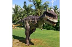 China Theme Park  Realistic Animatronic Dinosaur Carnotaurus With Movement And Sound Customization supplier