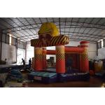 Small Size 0.55mm PVC Tarpaulin Inflatable Jump House / Kids Jumping Castle for sale