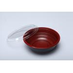 Durability PP Plastic Microwavable Disposable Food Packaging Rice Bowl for sale