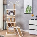 Column Cat Tower Scratcher Sisal Scratching Posts For Large Cats