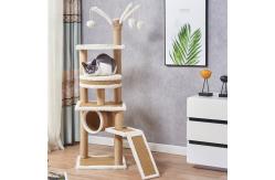 China Column Cat Tower Scratcher Sisal Scratching Posts For Large Cats supplier