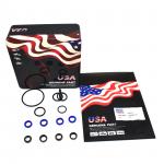 Rubber Black EX200-1 Pilot Valve Lever Valve Seal Kit For HITACHI