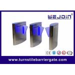 Tempered Glass Faceplate Oval Flap Barrier With Glowing Neon Strips for sale