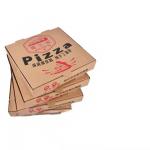 Customized hexagonal pizza box eco-friendly and recyclable corrugated baking packaging takeout paper box for sale