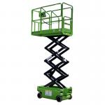 MINI Self Propelled Scissor Lift Hydraulic Turning Wheel Aerial Work Platform for sale