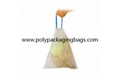 China HDPE LDPE Plastic Drawstring Garbage Trash Bags supplier