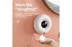 China Donut 500ml Automatic Soap Dispenser Bathroom Hand Wash Sanitizer supplier