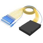 SC UPC Fiber Optic Accessories 1x8 1x16 1×32 PLC Splitter ABS Box Type for sale