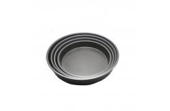 China RK Bakeware China Foodservice NSF  8 Inch Straight Sided Aluminum Pizza Pan supplier