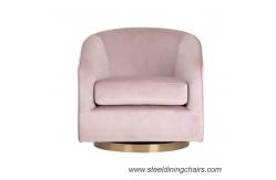 China Velvet Upholtetered Contracted 1 Seater Sofa supplier
