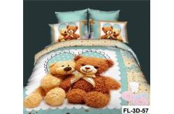 China 3D Reactive Printed Sheet Set 200TC Bedding Set supplier