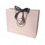 Custom natural art paper bag add logo for sale